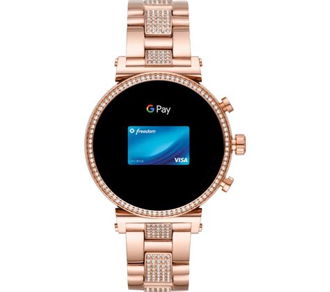 michael kors sofie heart rate gen 4 smartwatch mkt5066|Gen 4 Sofie Pavé Rose Gold.